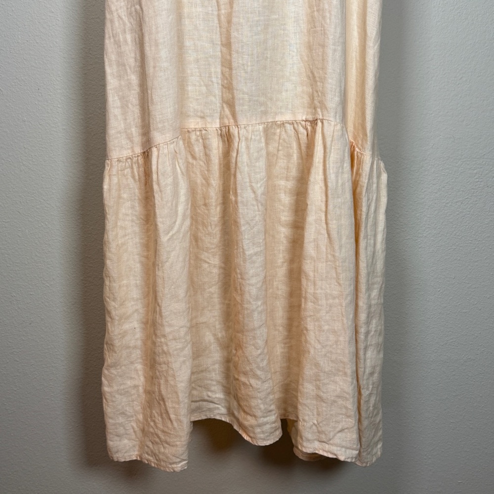 Cloth & Stone Peach Tiered Maxi Dress Size XS - Picture 5 of 8